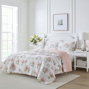 Blush Pink Quilt | Wayfair