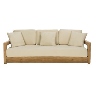 claudia patio sofa with cushions