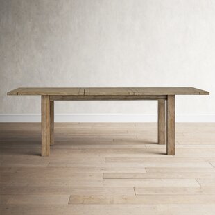 lefever rubber solid wood dining table