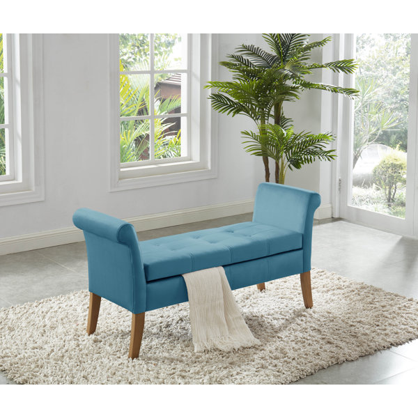 Tufted Arm Bench Wayfair