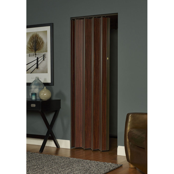 Doors Door Hardware Spectrum Via White 1 Panel Accordion