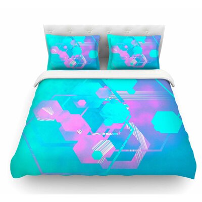 Emersion By Infinite Spray Art Featherweight Duvet Cover East