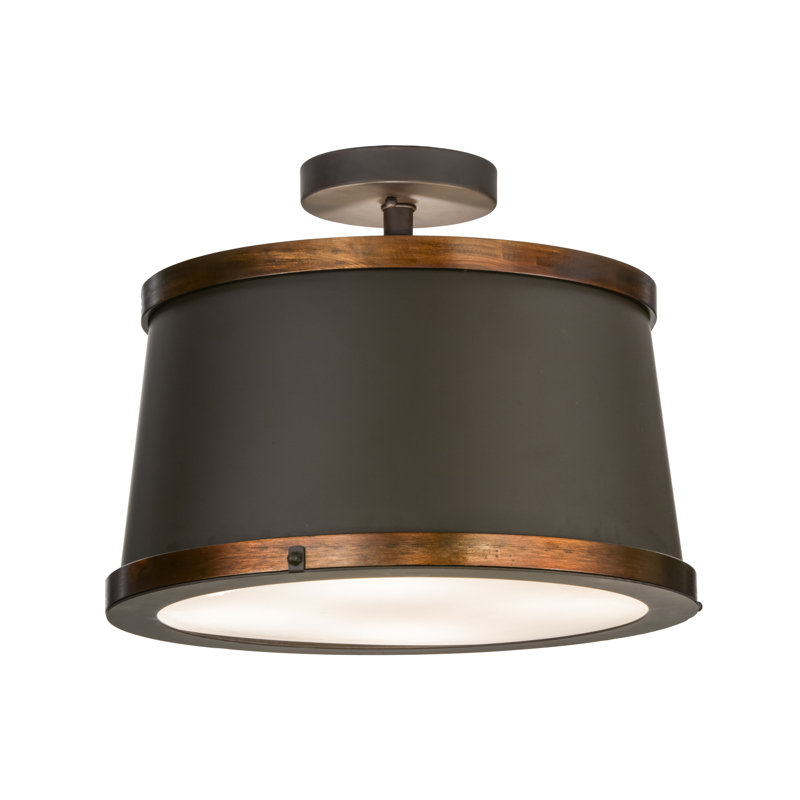 Meyda Tiffany Cilindro Reel 4 Light Semi Flush Mount Wayfair