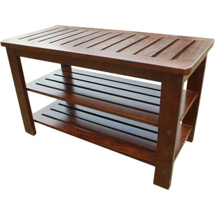 Go to store & view more images Latitude Run Sartell Wood Storage Bench
