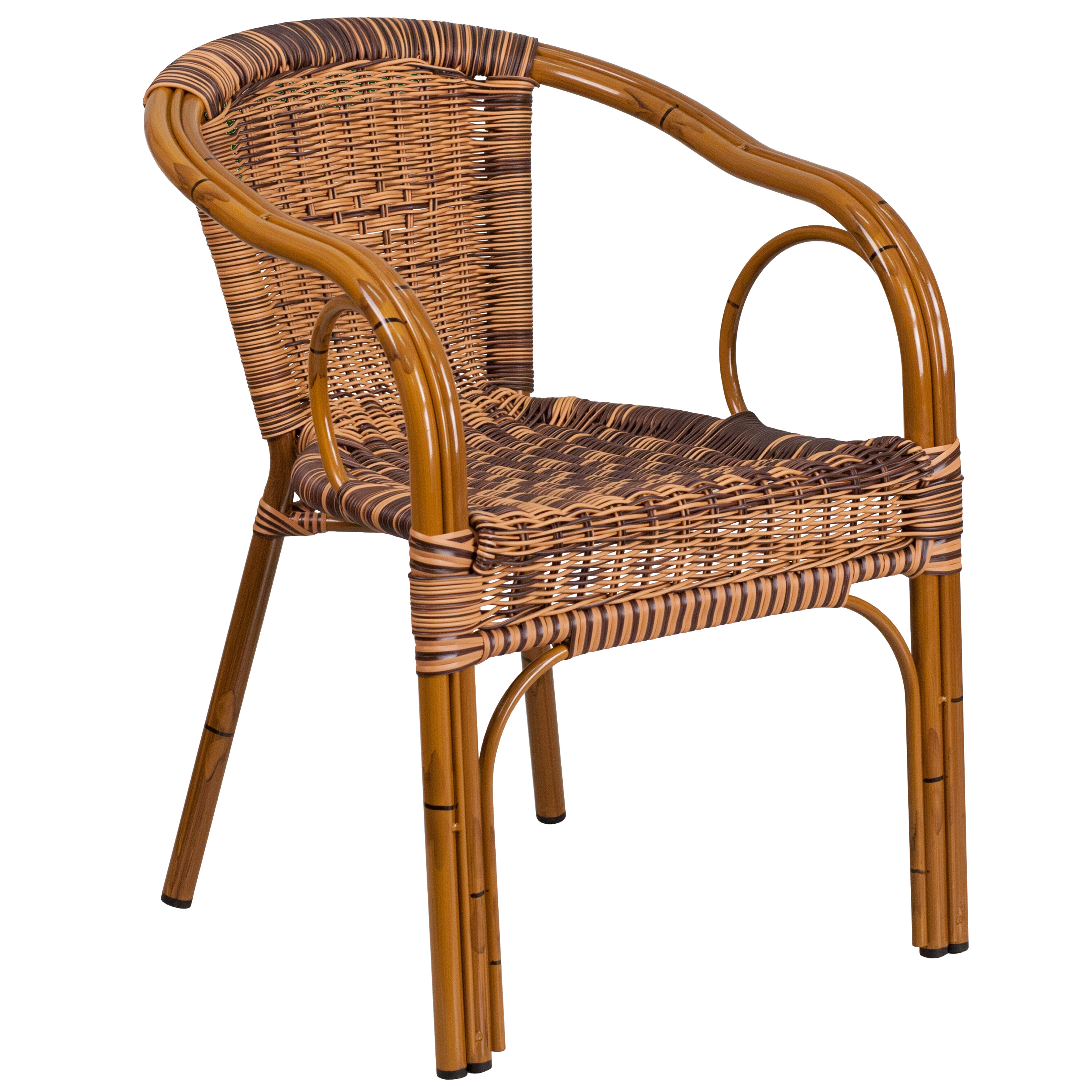 Mistana Keyla Rattan Restaurant Patio Chair Reviews Wayfair