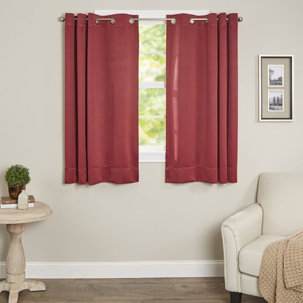 Short Bedroom Window Curtains Wayfair