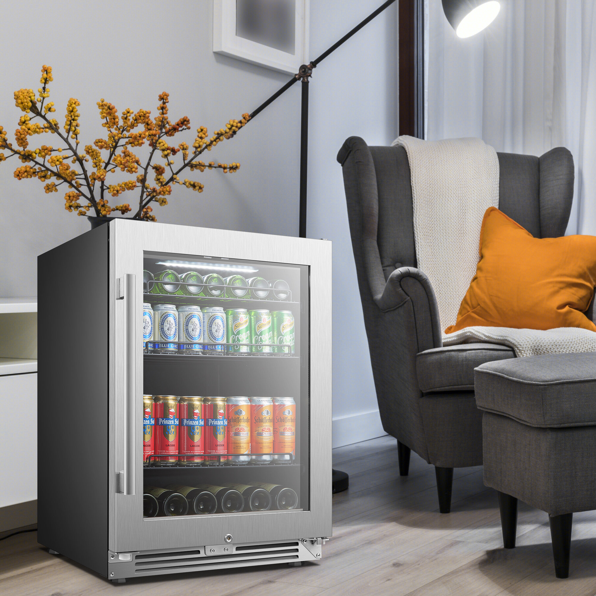 most quiet beverage refrigerator