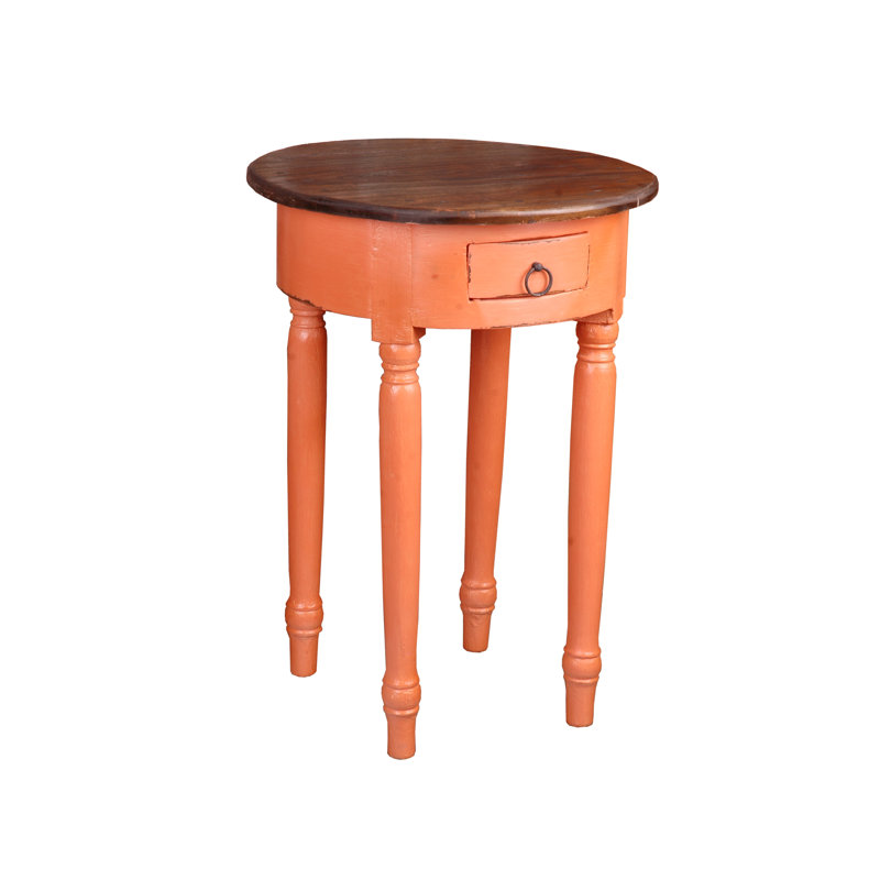 Laurel Foundry Modern Farmhouse Tompkins Round End Table With