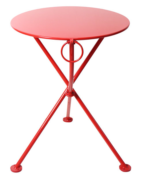 Furniture Designhouse French Café Bistro Folding Metal Table French Café Bistro Folding Metal Table
