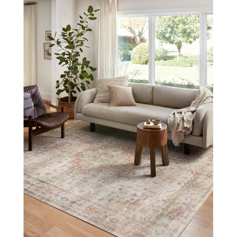 Oriental area rug - standard living room rug size