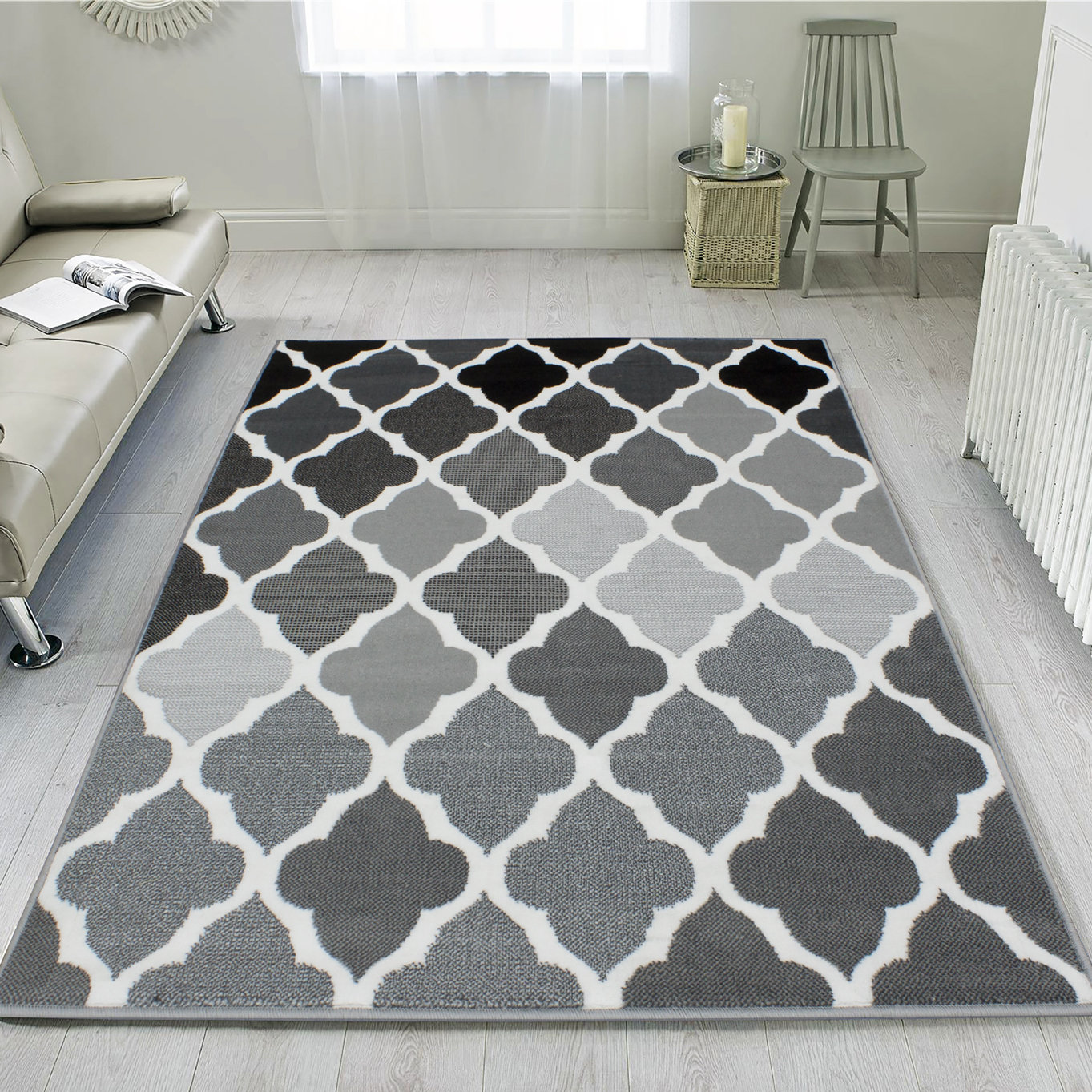 Kukoon Tufted Grey Rug Wayfair.co.uk