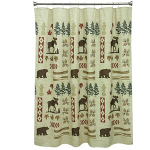 Buy North Ridge Polyester Shower Curtain!