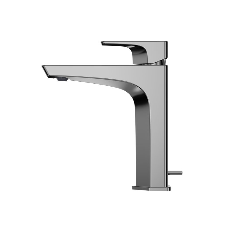 Toto Single Handle Hole Semi Vessel Bathroom Faucet With Drain