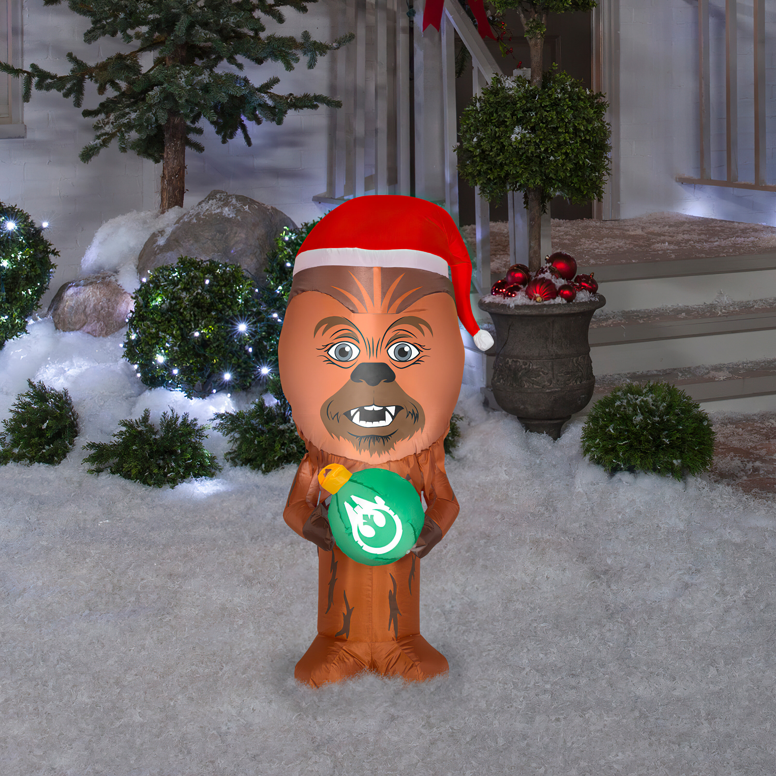 chewbacca santa hat