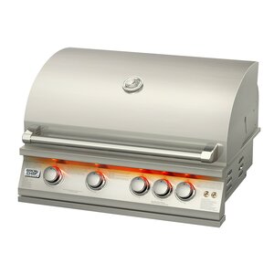 4-Burner Built-In Gas Grill