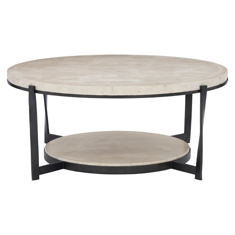 bernhardt round cocktail table