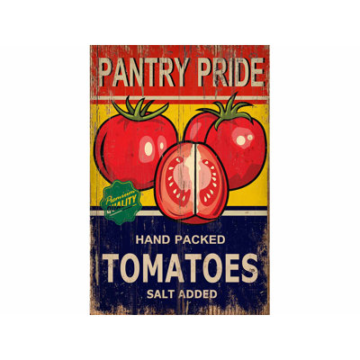 Winston Porter 'Pantry Pride Tomato' Vintage Advertisement ...