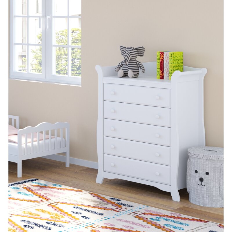 storkcraft avalon 5 drawer dresser