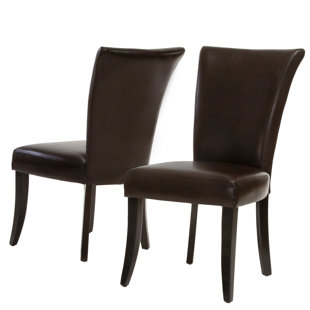 Go to store & view more images Red Barrel Studio Heurich Parsons Chair (Set of 2)