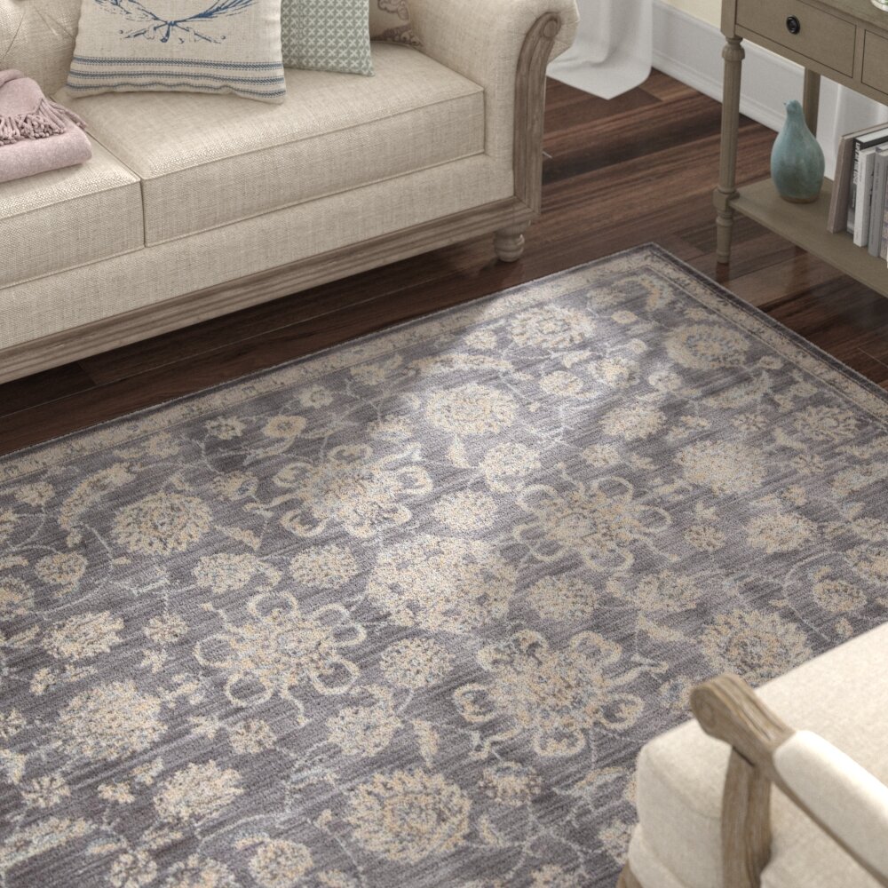 Lark Manor Lorient Gray Area Rug Reviews Wayfair