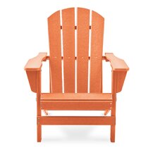 chaise adirondack orange