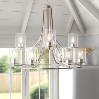 Raelyn 9 - Light Shaded Classic Chandelier