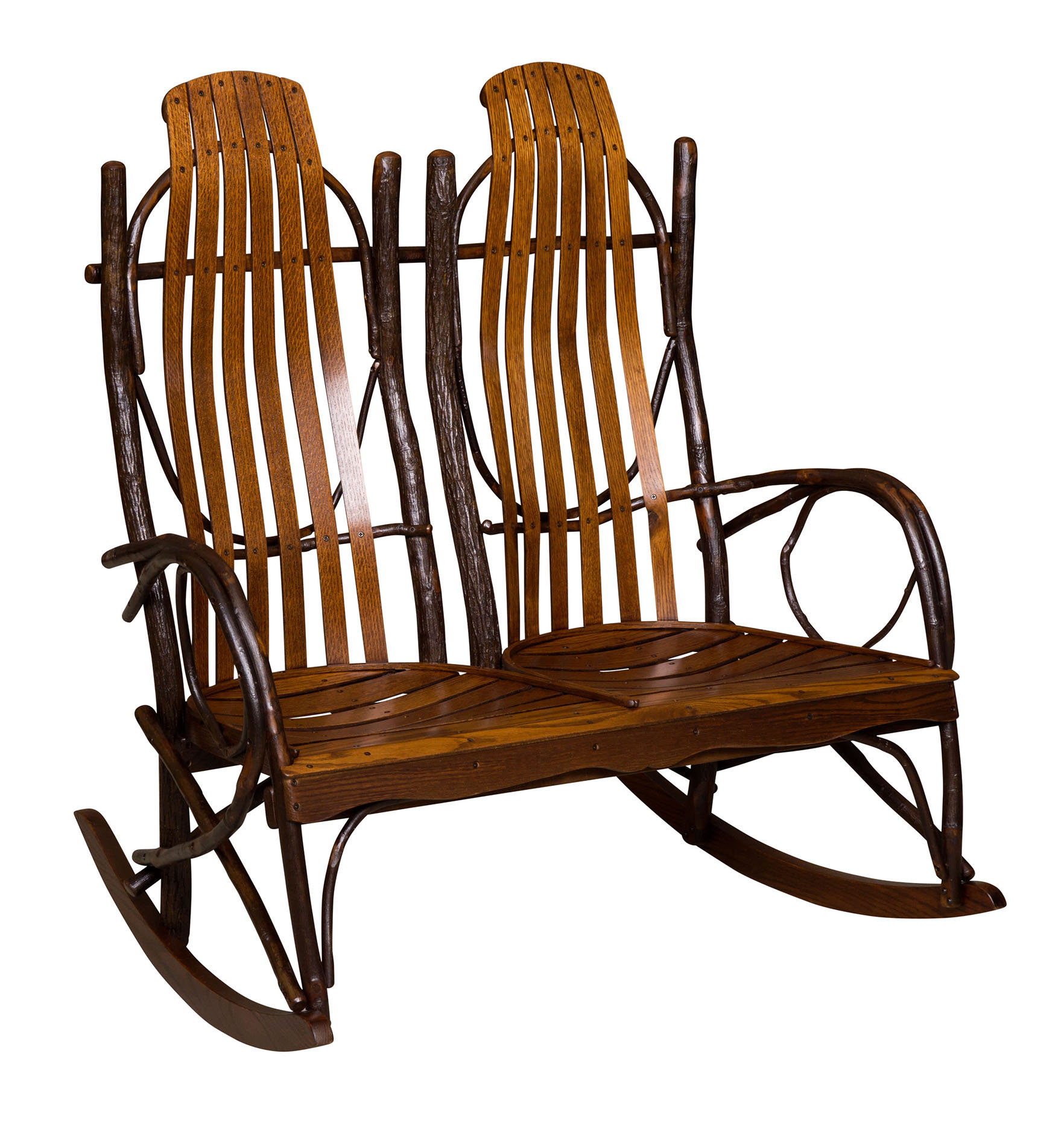 Loon Peak Queener Double Rocking Chair Wayfair Loon Peak Queener Double Rocking Chair