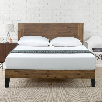 kira solid wood platform bed frame