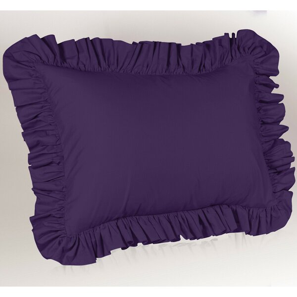 Details about   HIG Set of 2 Ruffle Pillow Shams Washed Microfiber French Country Pillowcases 