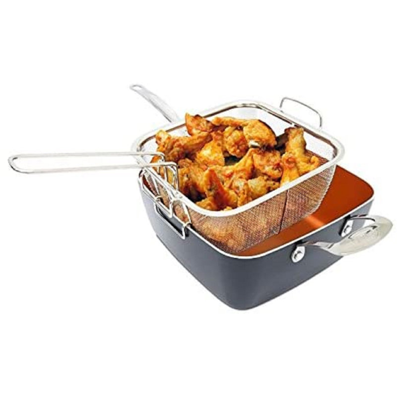 Gotham Steel 11 In Non Stick Frying Pan Set With Lids Reviews Wayfair