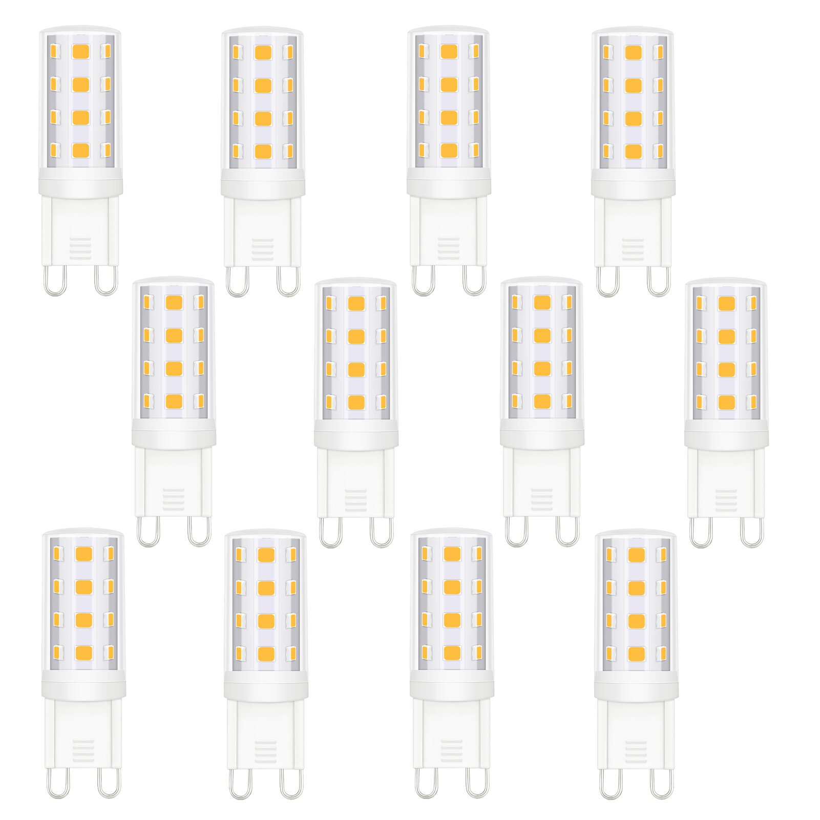 WELLHOME Watt (40 Watt Equivalent) G9 LED, Light Bulb G9/Bi-pin Base & Reviews | Wayfair
