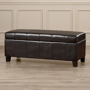 Go to store & view more images Alcott Hill Kickemuit Upholstered Storage Bench