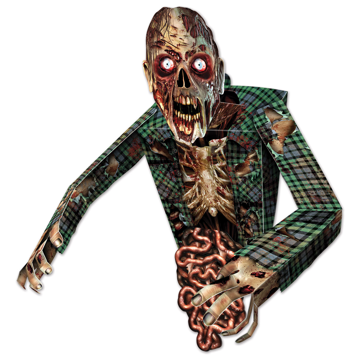3,D Zombie Wall Decor