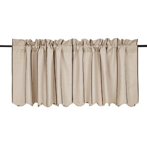 Boucher Scalloped Tier Curtain (Set of 2)