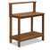 Loon Peak® Ermont Hardwood Dark Red Meranti Potting Bench & Reviews ...