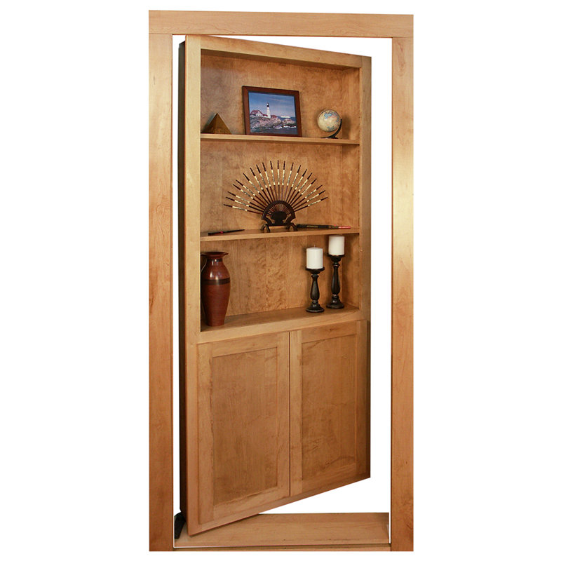 Invisidoor Pivot Hidden Bookcase Door Trim Molding Kit Wayfair