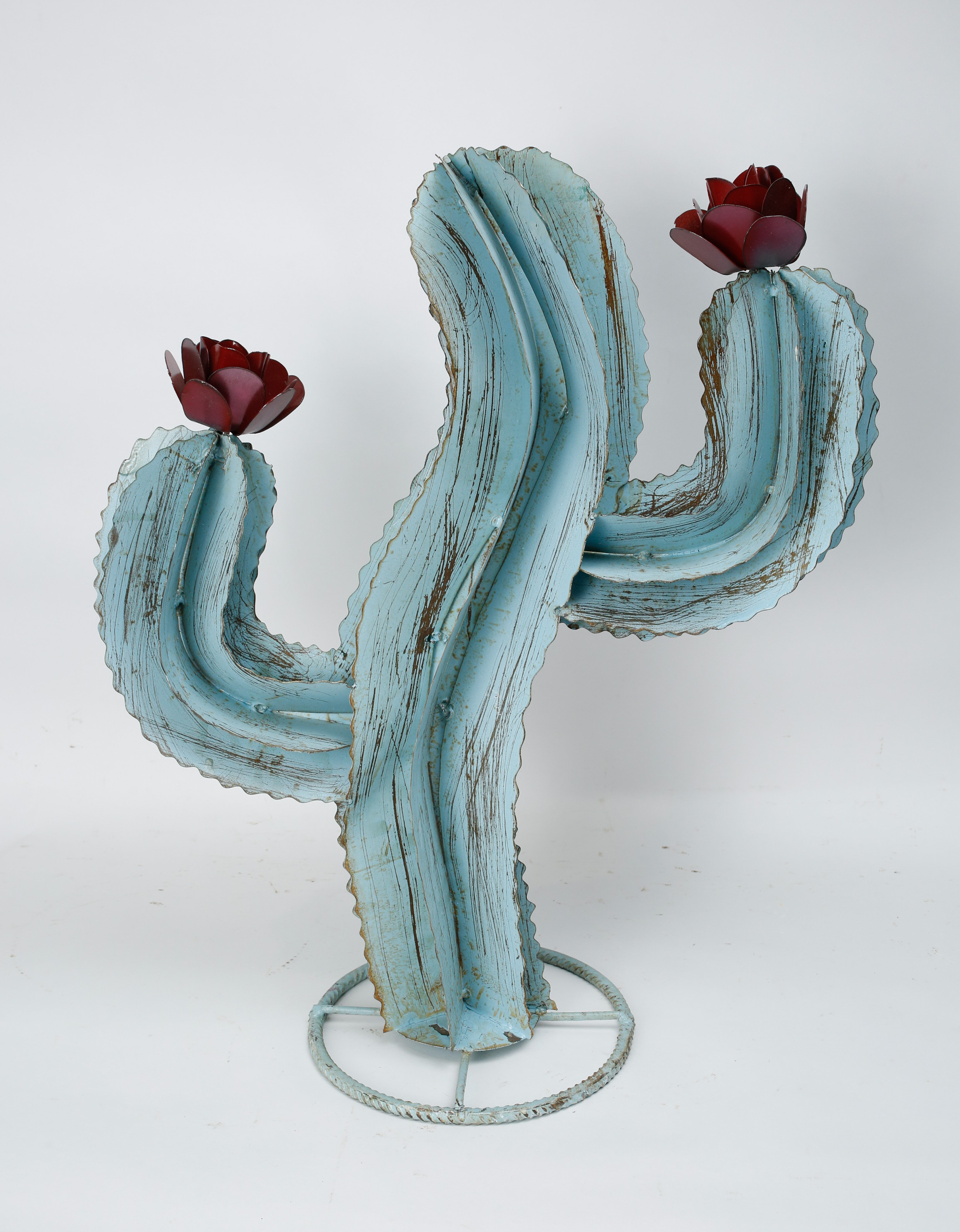 Union Rustic Beckner Curvy Iron Cactus Garden Art & Reviews Wayfair