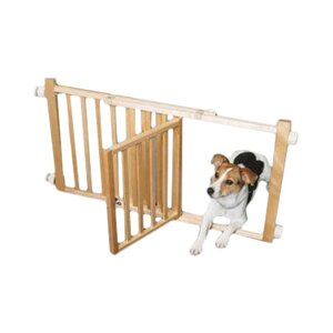 Walk Over Pet Gate with Door