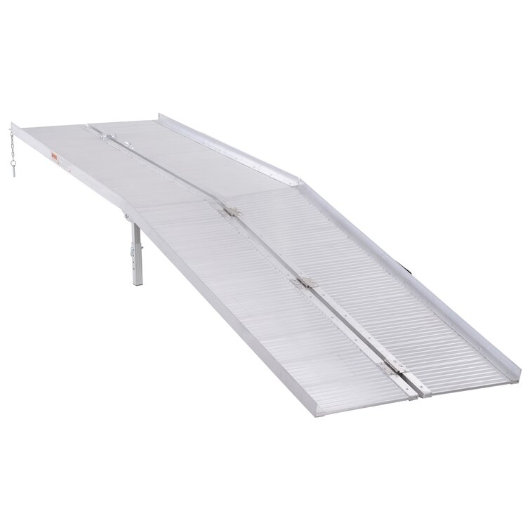 HomCom Foldable Portable Wheelchair Ramp & Reviews | Wayfair