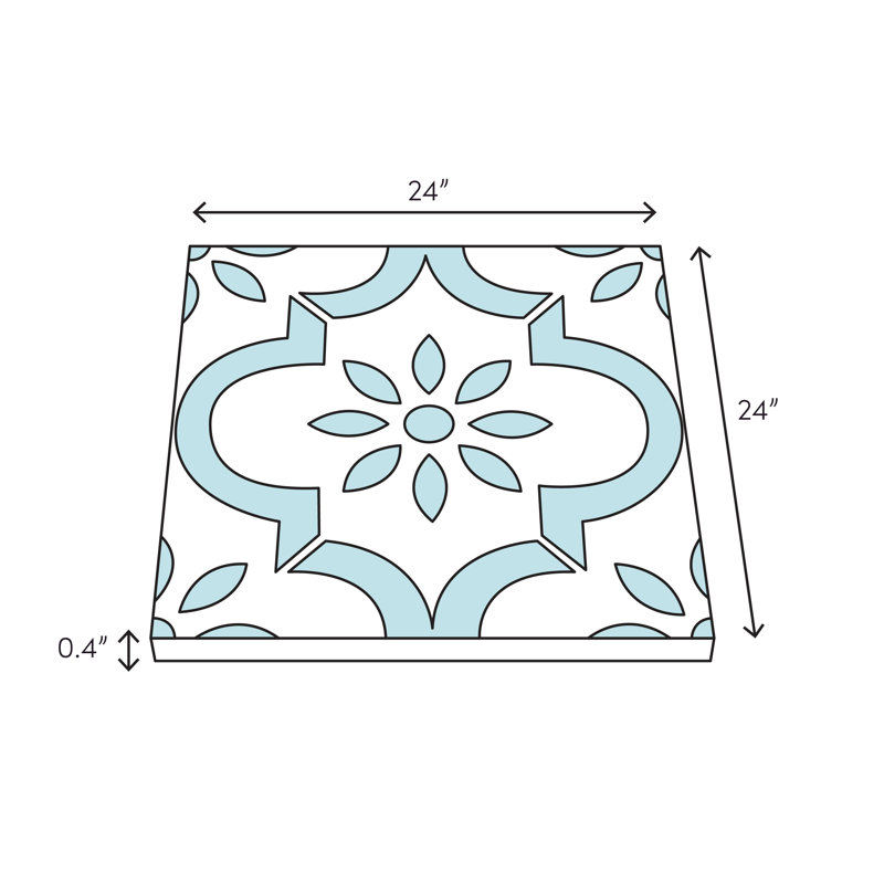 Madrid Ceramics Concrete 24 X 24 Porcelain Field Tile Wayfair