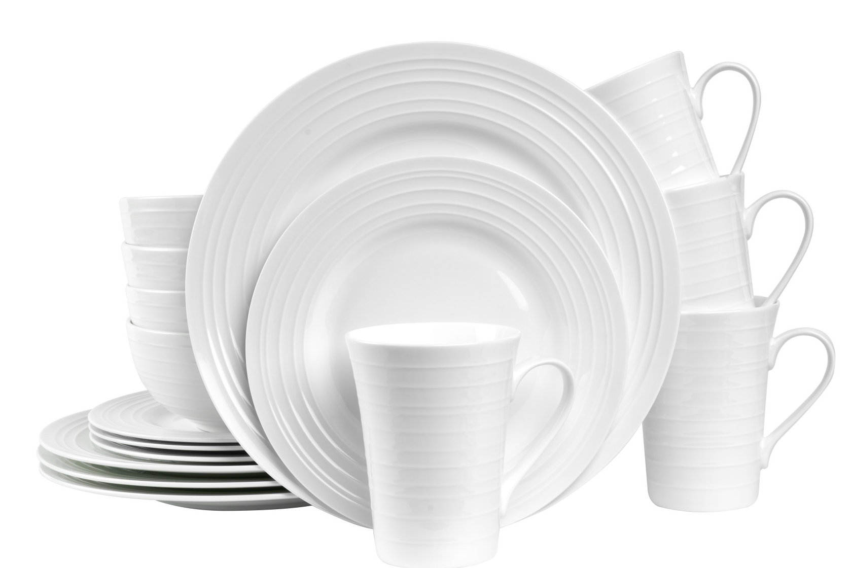 Winston Porter Thiokk 16 Piece Bone China Dinnerware Set Service For 4 Wayfair