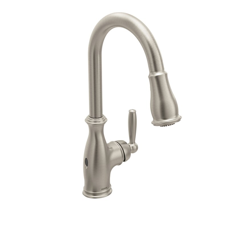 Moen Brantford Pull Down Touchless Single Handle Kitchen Faucet