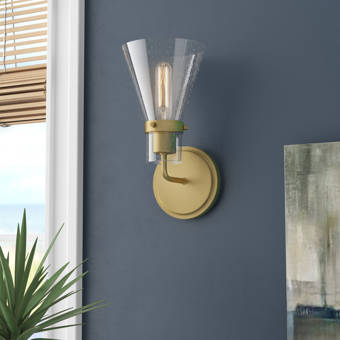 Willa Arlo Interiors Ellayne 2 Light Armed Sconce