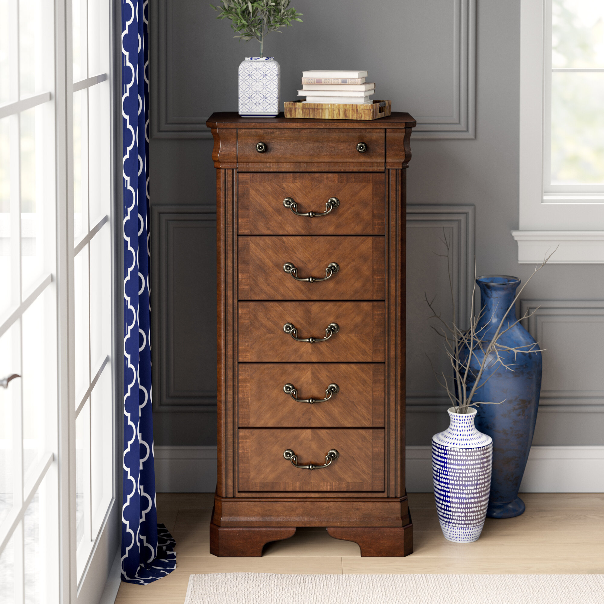 Birch Lane Heritage Johnston 6 Drawer Lingerie Chest Reviews