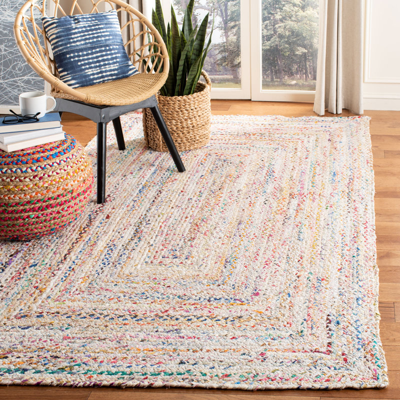 Hurst Hand Braided Cotton Multicolor Area Rug Reviews Joss Main Hurst Hand Braided Cotton Multicolor
