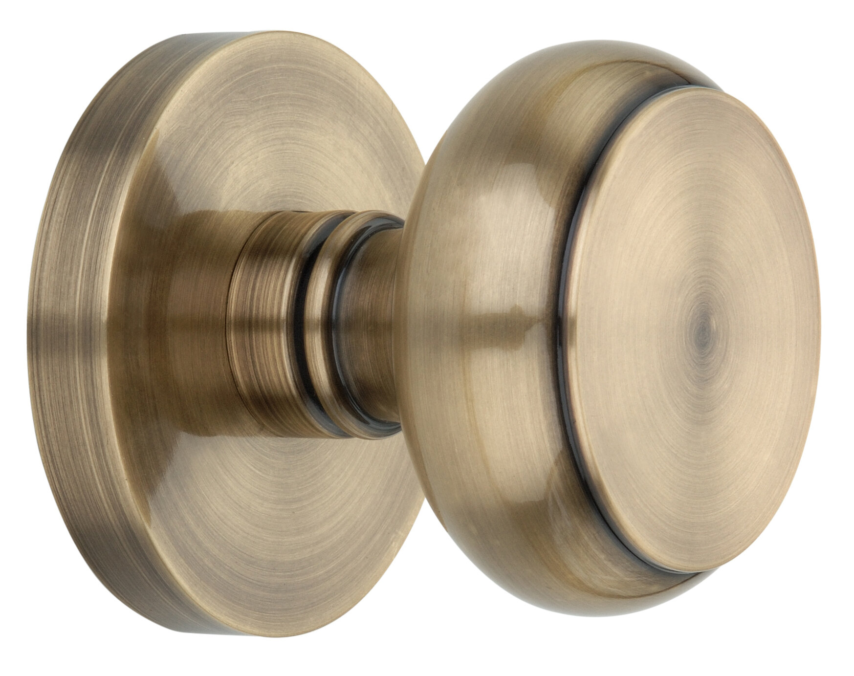 Flat Double Dummy Door Knob With Round Rosette