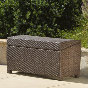 Managua Wicker Storage Bench