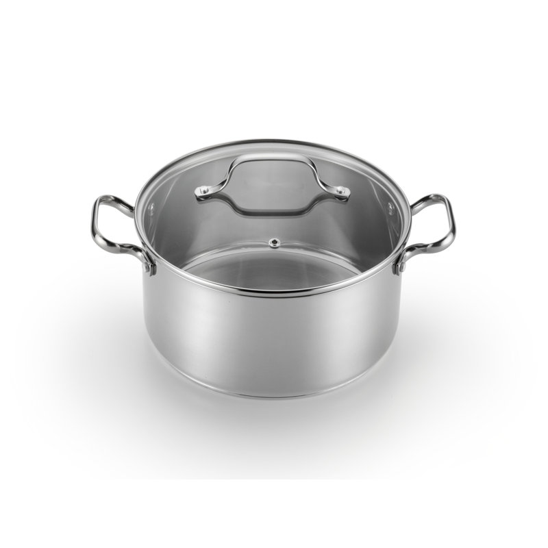 T Fal Performa 12 Piece Stainless Steel Cookware Set Reviews Wayfair