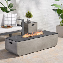 Fire Pit Hidden Fuel Tank Outdoor Fireplaces Fire Pits Propanes You Ll Love In 2021 Wayfair