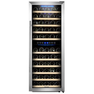 73 Bottle Dual Zone Freestanding Wine Cooler